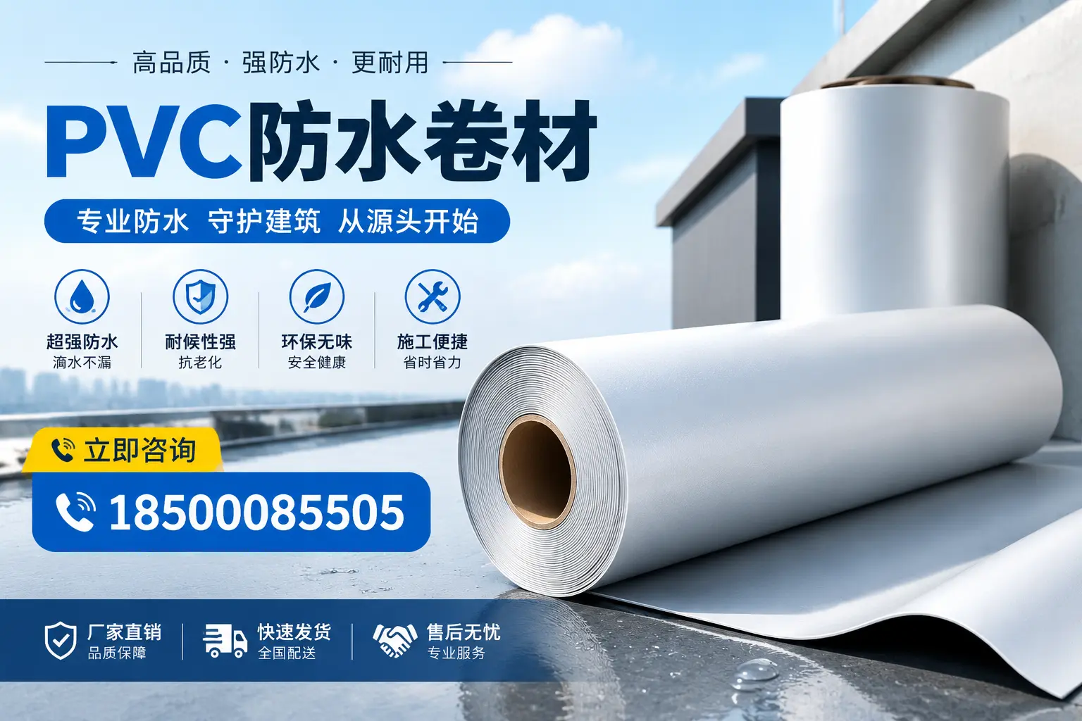 如何评估PVC防水卷材的性价比?新乡消费者必看